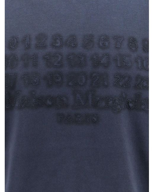 Maison Margiela Blue T-Shirt for men