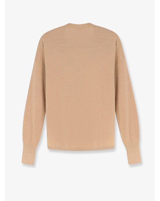 Aspesi White Virgin Wool Sweater