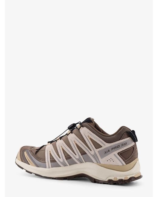 Salomon Brown Xa Pro 3D Suede And Synthetic Fabric Sneakers for men