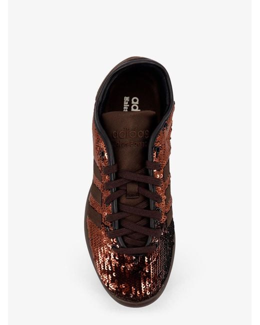 Adidas Brown Nylon Sneakers With All-Over Sequins