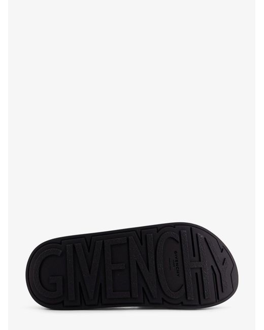 Givenchy Black Sandals Gomma for men