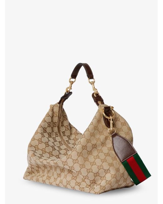 Gucci Brown Brera M Gg Fabric Crossbody Bag for men