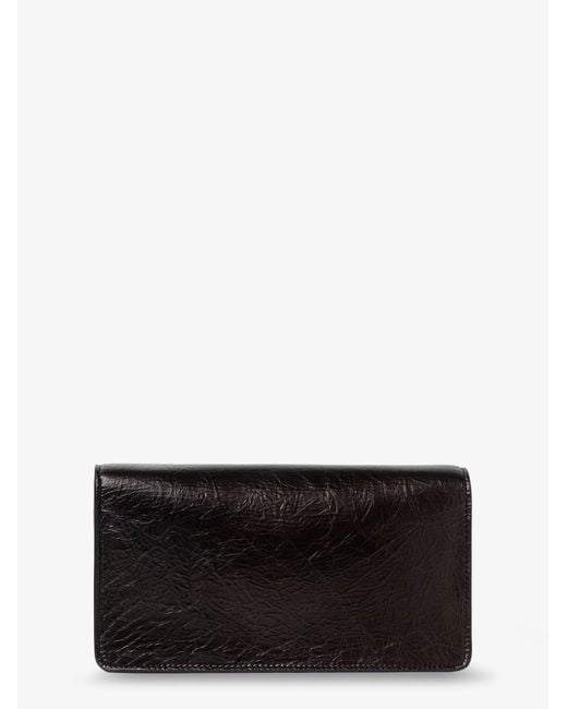 Fendi White Wallet On Chain Tube Leather Crossbody Bag