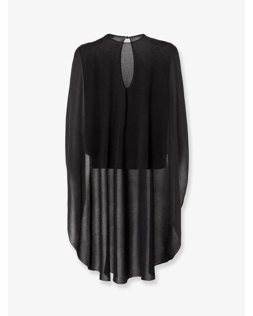 Fendi Black Silk Top