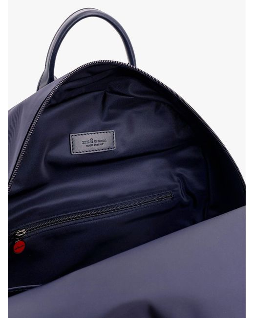 Zaino di Kiton in Blue da Uomo