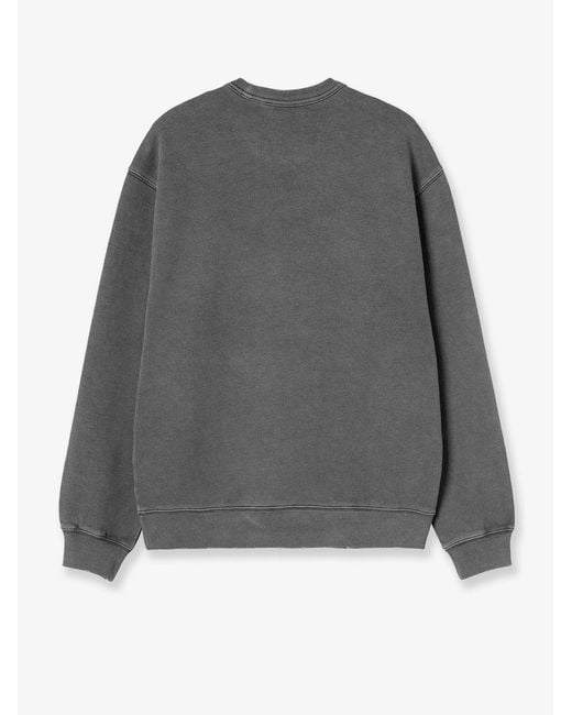 Carhartt Gray Torion Dyeing Treatment Cotton Sweatshirt for men