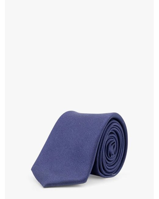 NUGNES 1920 Blue Tie for men