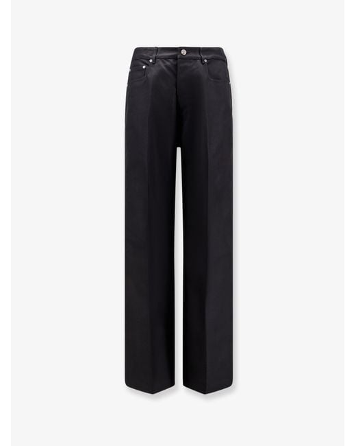 Rick Owens Blue Geth Recycled Material Trousers for men