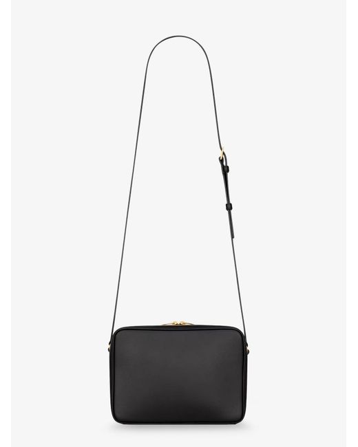 Saint Laurent Black Leather Camera Bag Shoulder Bag