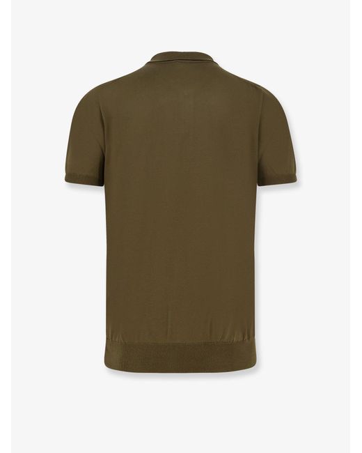 Polo di Kiton in Green da Uomo