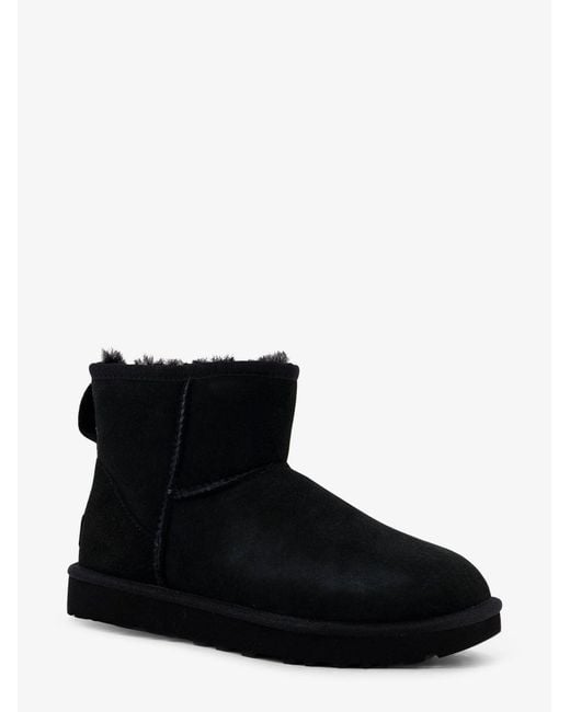 Ugg Black Classic Mini Ii Suede Boots