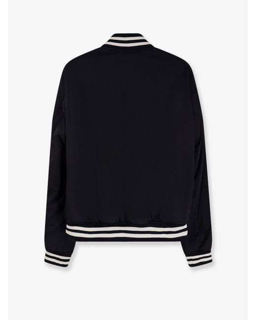 Gucci Black Polyester Bomber Clothing for men