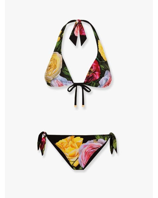 Bikini di Dolce & Gabbana in White