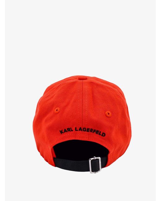 Karl Lagerfeld Red Hats