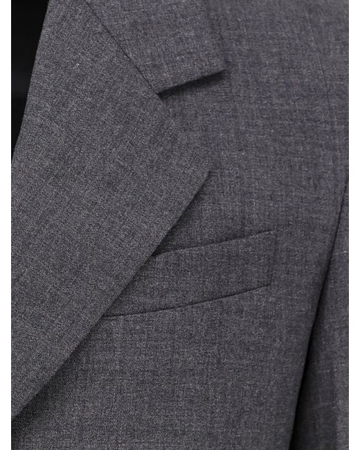 TONYWACK Blue Wool Blazer for men