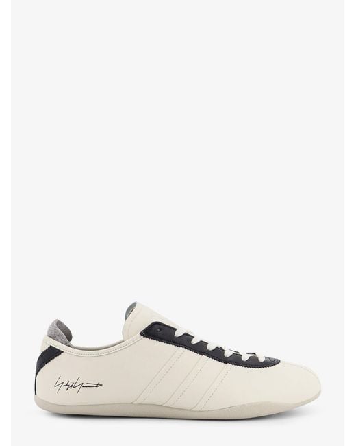 Y-3 Natural Y-3 Tokyo Leather Sneakers for men