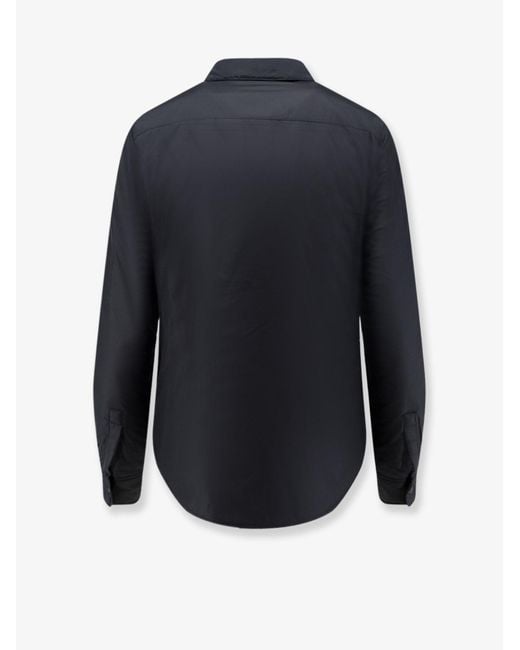Aspesi Blue Glue Nylon Shirt Jacket
