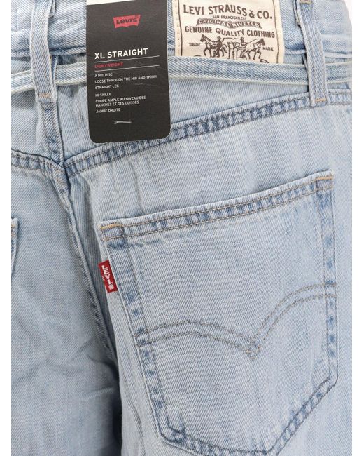 Jeans Xl Straight Lightweight di Levi's in Gray