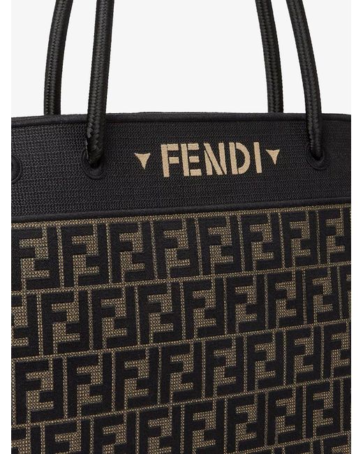 Fendi Black Magic Shopper Bag