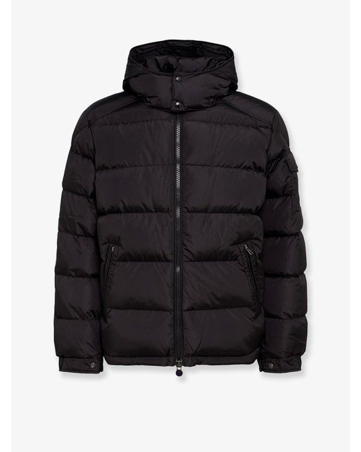 Moncler Black Maya Recycled Nylon Down Jacket for men