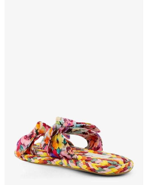Zimmermann Multicolored Raffia Carousel Sandals