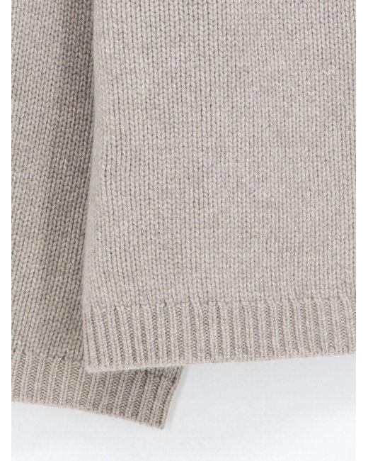 Soft Goat Gray Cashmere Sweater