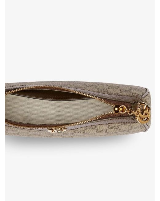 Gucci Gray Gg Fabric Ophidia Crossbody Bag