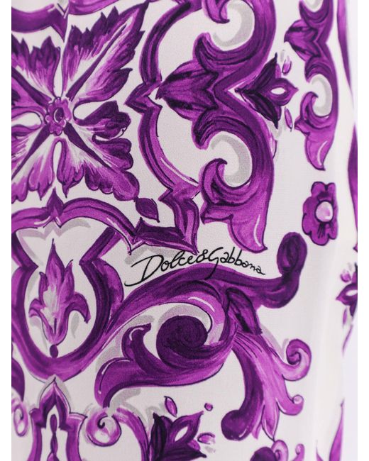 Pantalone di Dolce & Gabbana in Purple