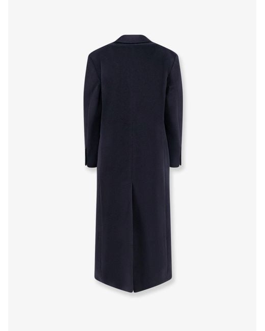 Tagliatore Blue Caitlyn Virgin Wool Coat