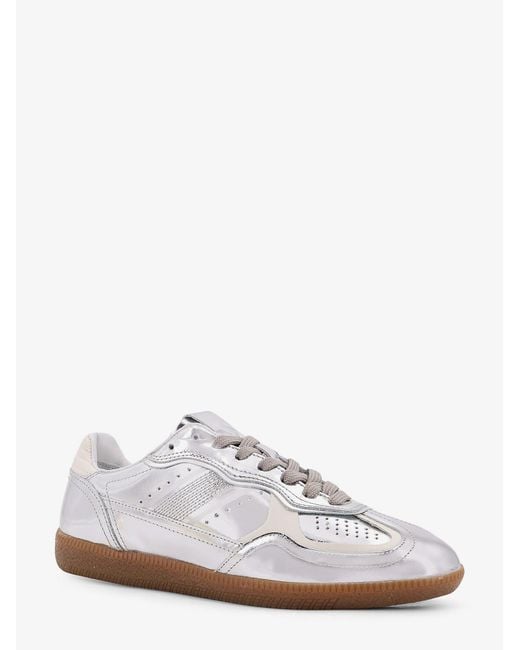 Alohas White Tb.490 Leather Low-Top Sneakers