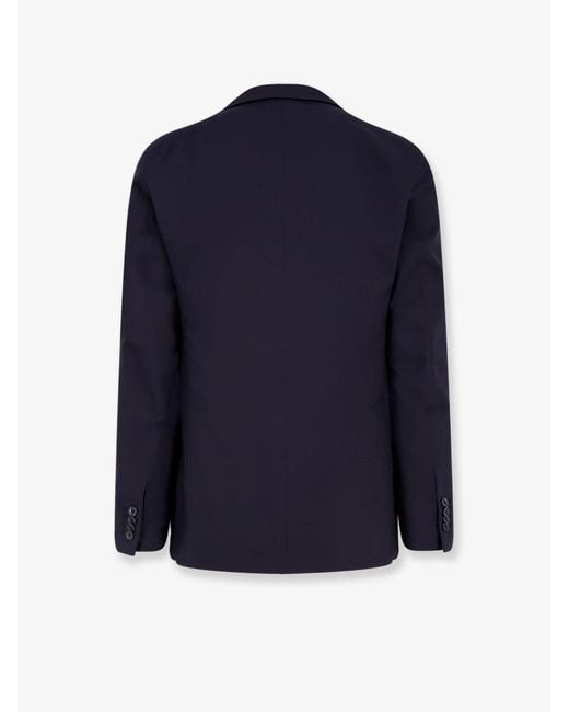 Tagliatore Blue Virgin Wool And Silk for men