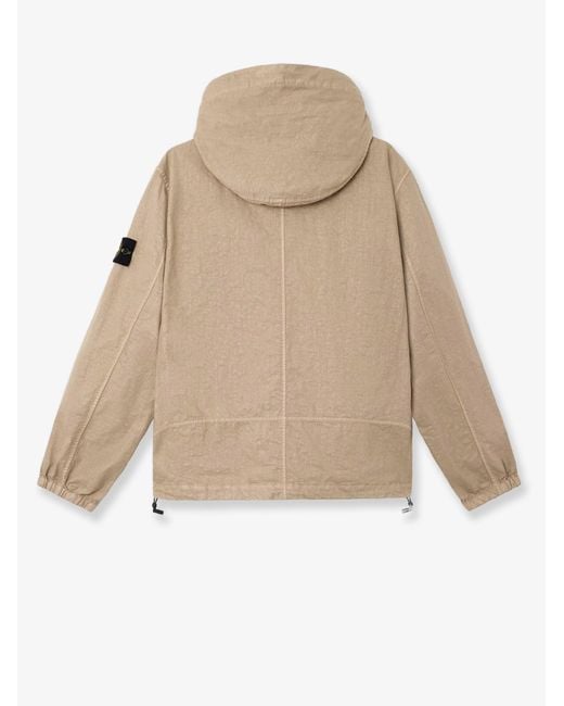 Stone Island Natural Jackets Poliammide for men