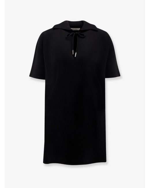 Max Mara Black Poltava Viscose Blend Sweater