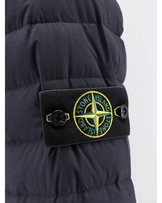 Piumino Seamless Tunnel Nylon Down-Tc di Stone Island in Blue da Uomo