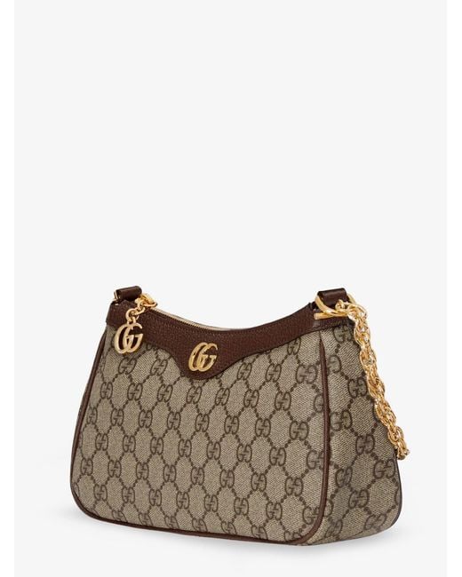 Gucci Gray Gg Fabric Ophidia Crossbody Bag