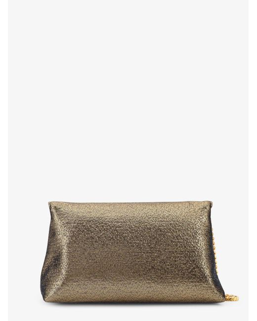 ポーチ Tom Ford Laminated Pochette With Chain Shoulder Strap Tom Ford Laminated Pochette With Chain Shoulder Strap in
