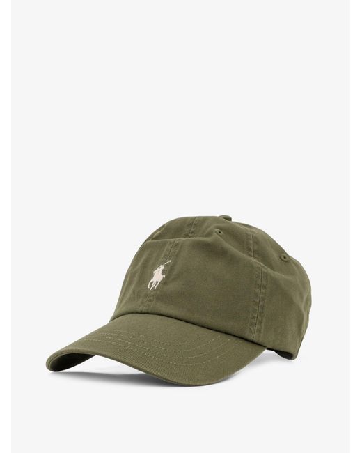 Polo Ralph Lauren Green Hats Cotone for men