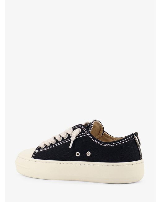 Represent White Sneakers Canvas/Gomma for men