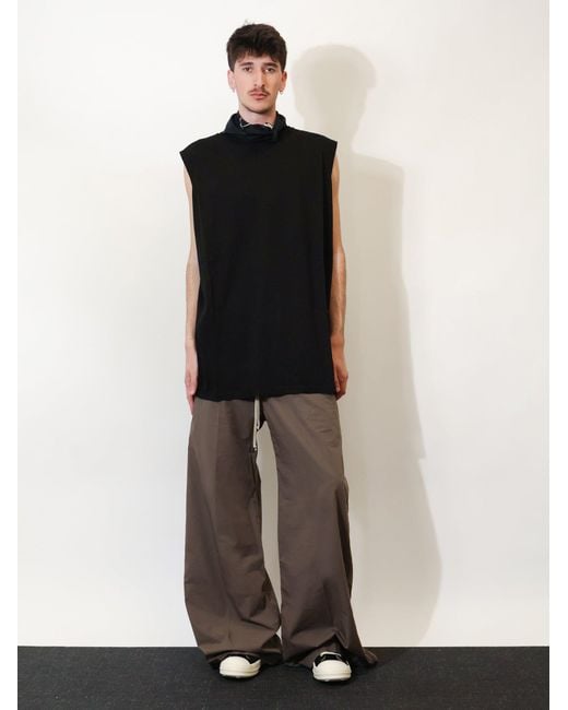 Rick Owens Brown Cotton Trousers for men