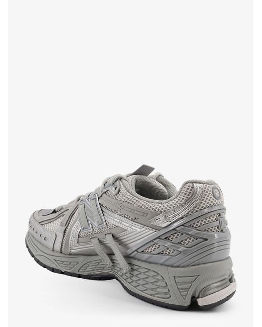 New Balance Gray 1906 Mesh Sneakers With Side Logo
