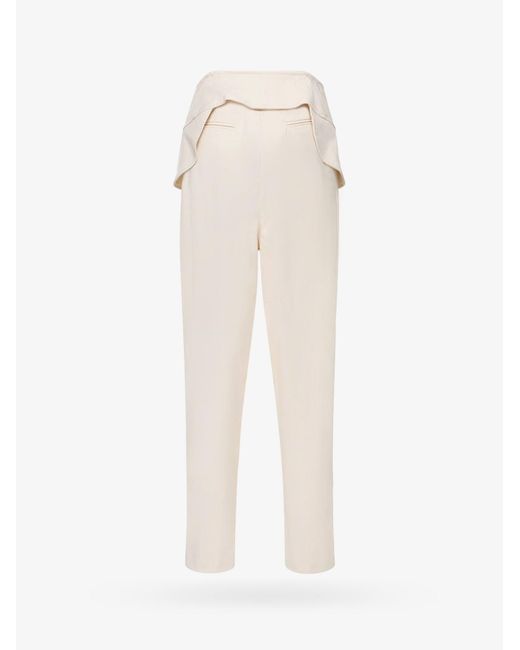 ANDREA ADAMO White Trouser
