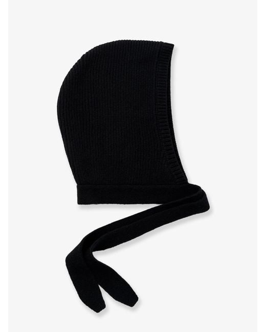 Bonet di Soft Goat in Black