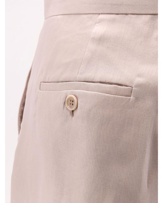 Max Mara Pink Shorts Seta