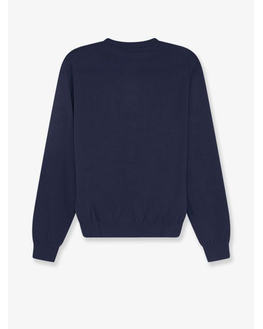 Aspesi Blue Cardigan Cotton