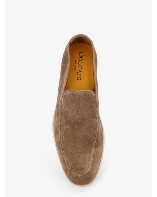 Mocassini Reverse di Doucal's in Brown da Uomo