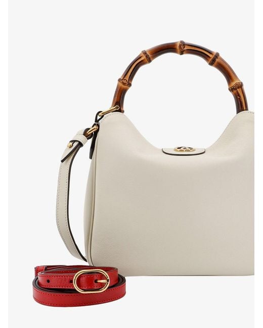 Gucci Metallic Diana Handbag