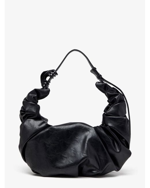 DIESEL Black Grab-D Hobo L Pu Shoulder Bag