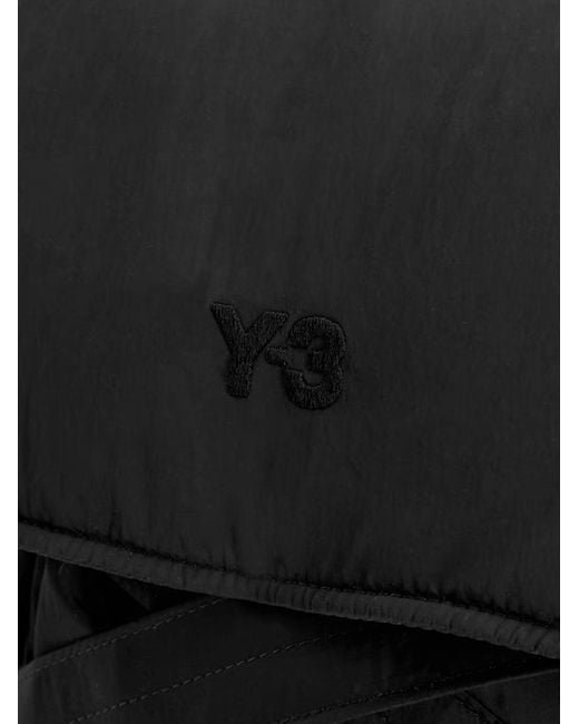 Y-3 Blue Y-3 Cinch Backp Nylon Backpack for men