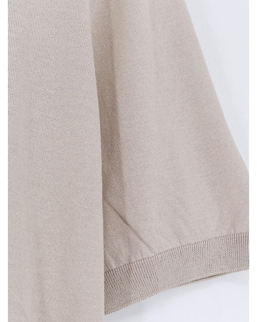 NUGNES 1920 Gray Cotton Sweater for men