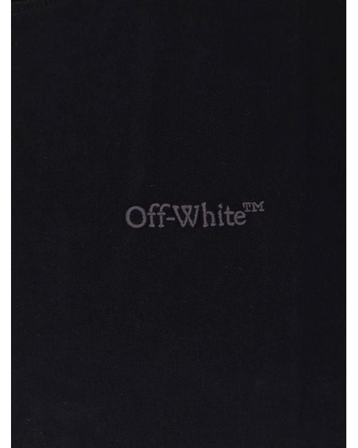 Off-White c/o Virgil Abloh Black Cotton T-Shirt for men